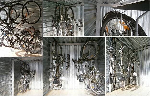 Хранение велосипедов и самокатов в боксе на складе