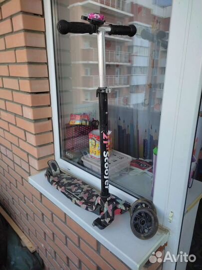 Самокат детский трехколесный