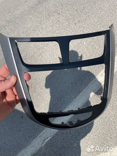 Штатная магнитола hyundai solaris 1