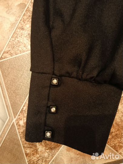 Платье чёрное Австрия винтаж