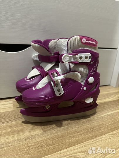 Коньки фигурные детские nordway 30-33