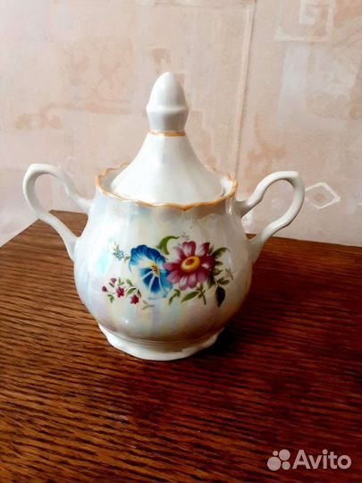 Сахарницы СССР фарфоровые