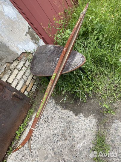 Лыжи деревянные СССР