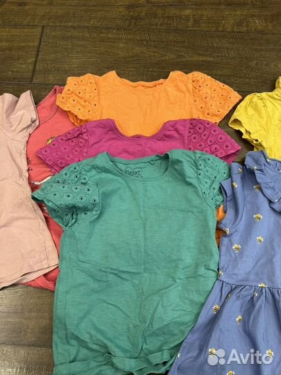 Футболки пакетом для девочки 116-122