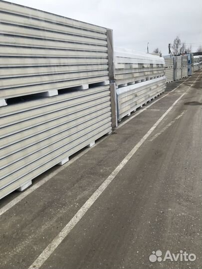Сэндвич-панели ппс 100 мм