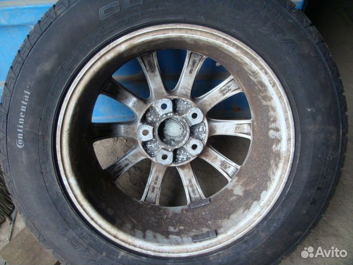 Колеса на Porsche Cayenne R17 Continental