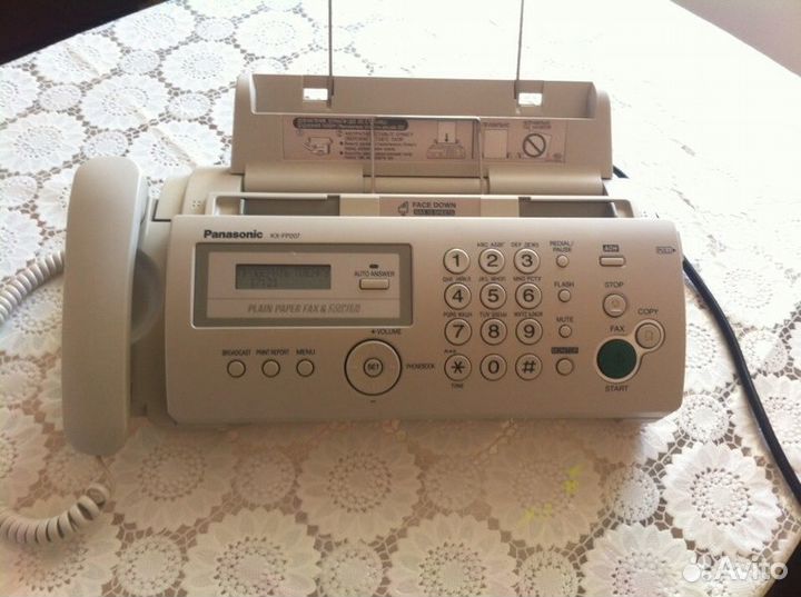 Продам совершенно новый факс