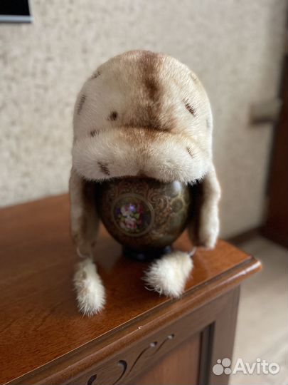 Шапка женская норковая новая