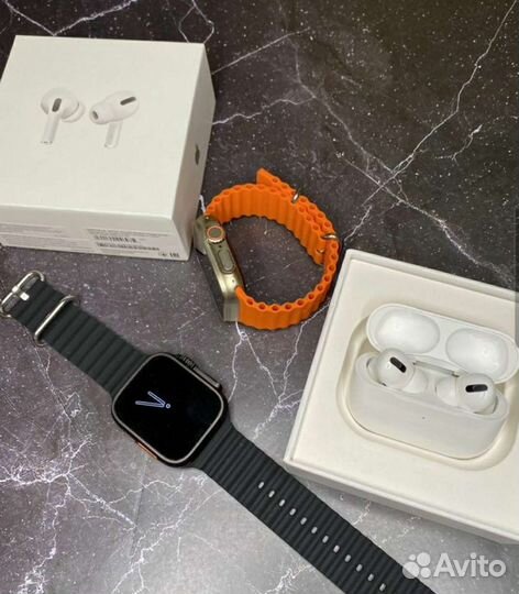 AirPods Pro + AppleWatch ultra бесплатно