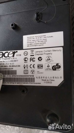 Проектор acer