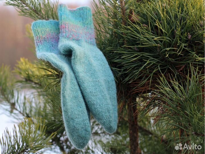 Носки шерстяные женские /Ручная работа