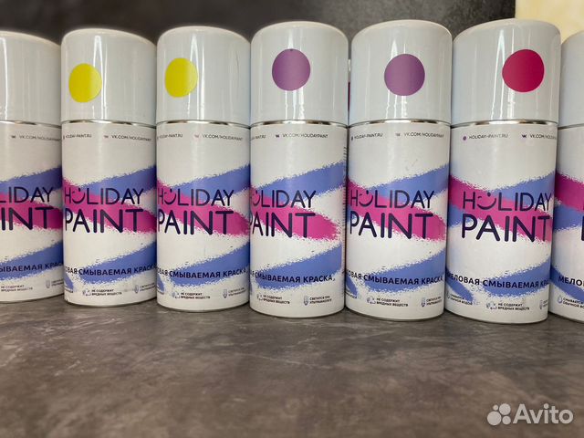 Меловая смываемая краска