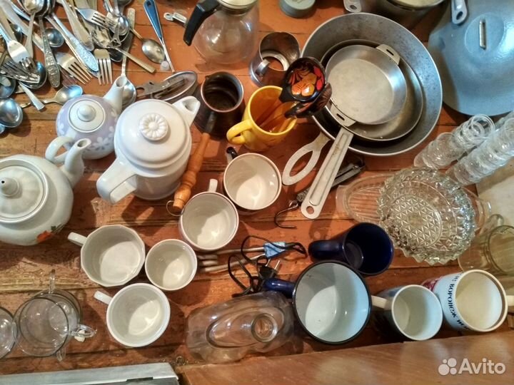 Набор посуды для дома или дачи, 150 предметов