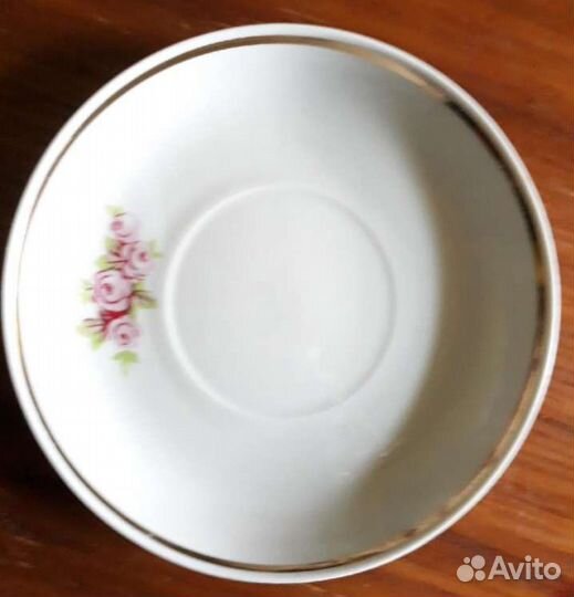Блюдце фарфор из сервиза СССР