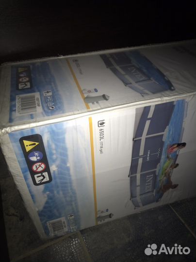 Каркасный бассейн intex