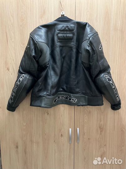 Мотокуртка кожаная alpinestars