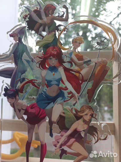 Винкс акриловый стенд