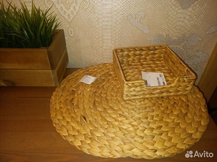 Икея Суаре и Циссэн, плетеные, новые