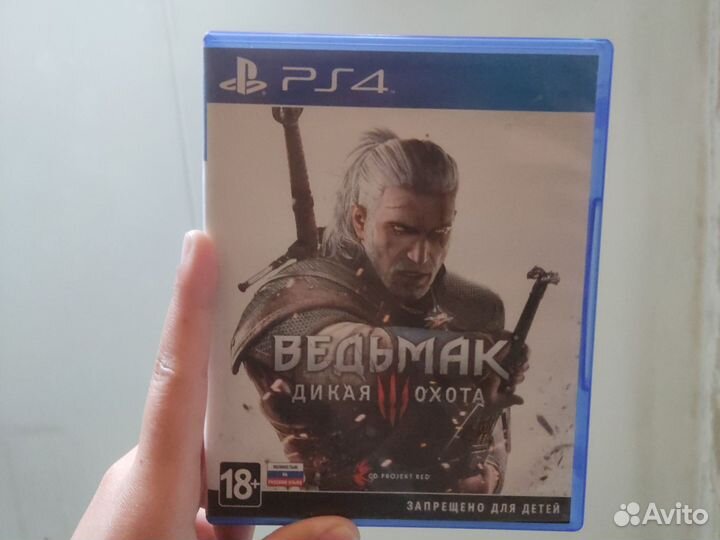 Игра для приставоки ps4 Ведьмак 3