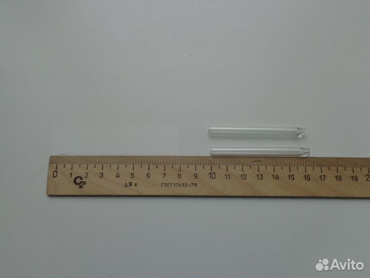 Стеклянные трубочки