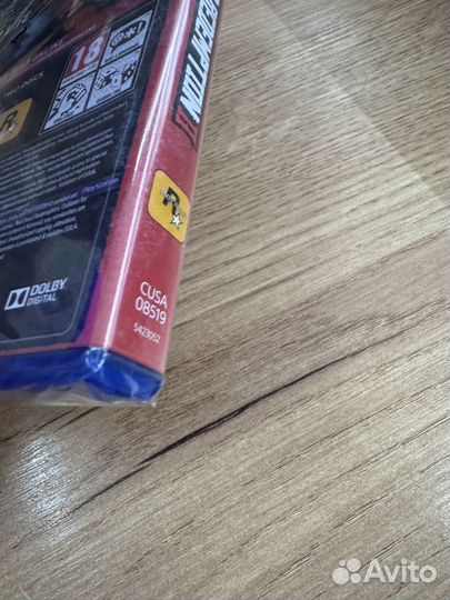 Red Dead Redemption 2 диск для PS4 новый