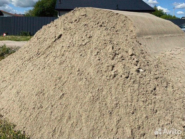Песок карьерный крупный
