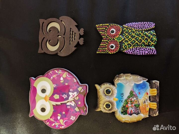 Магниты на холодильник металлические