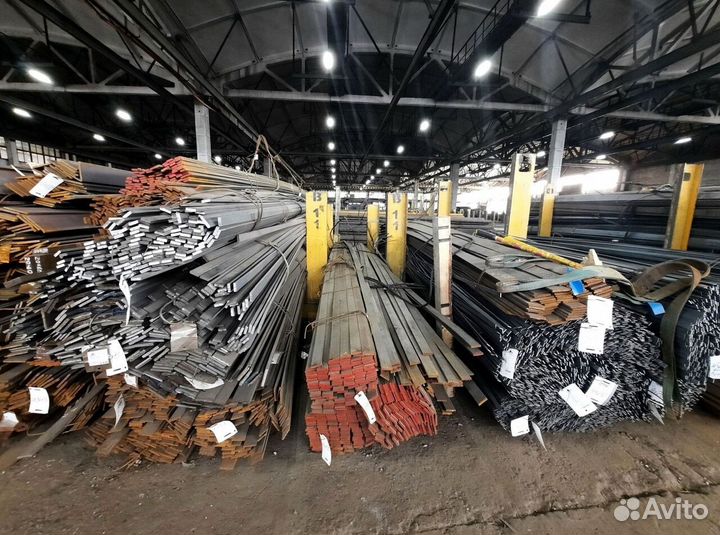 Полоса металлическая 120х10, 6 м Ст3