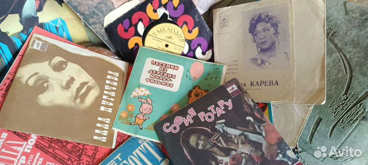 Пластинки Мелодия