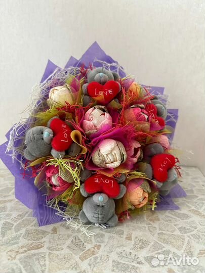 Букет из игрушек