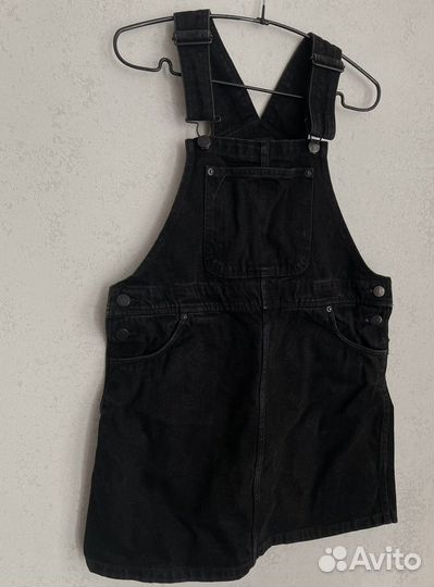 Джинсовый комбинезон