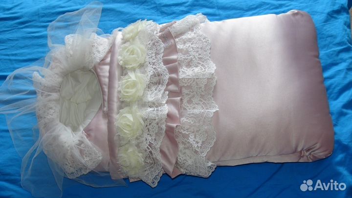 Конверт для новорожденной девочки 