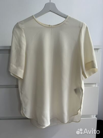 Шелковая блузка H&M, р-р 34