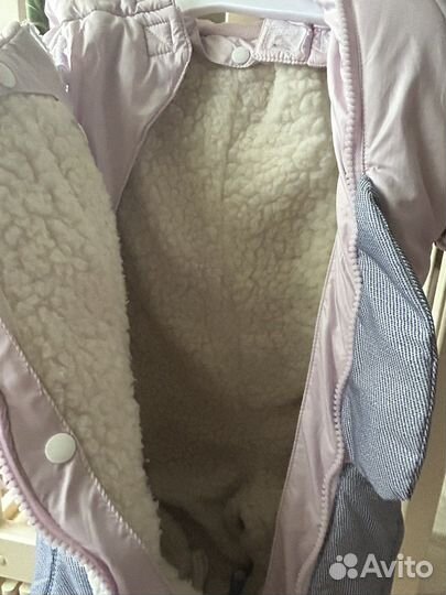 Зимний комбинезон трансформер 80