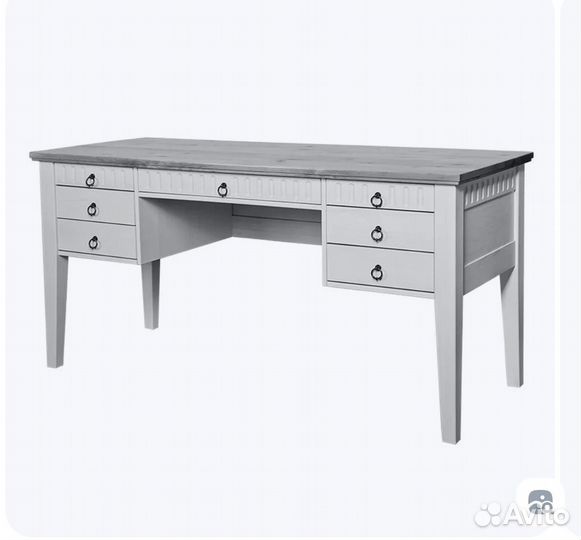 Стол письменный из натурального дерева (сосны)