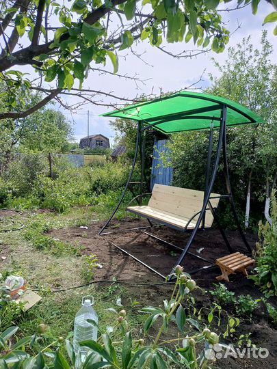 Садовые качели подвесные