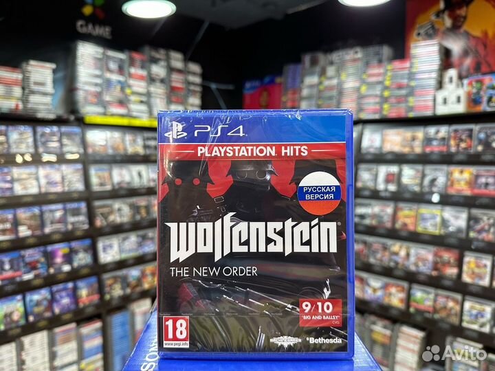 Игры для PS4: Wolfenstein: The New Order