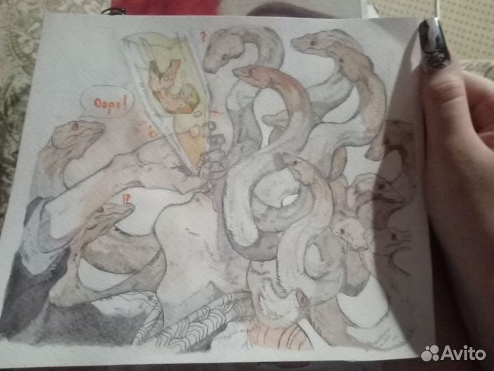 Рисую эскизы