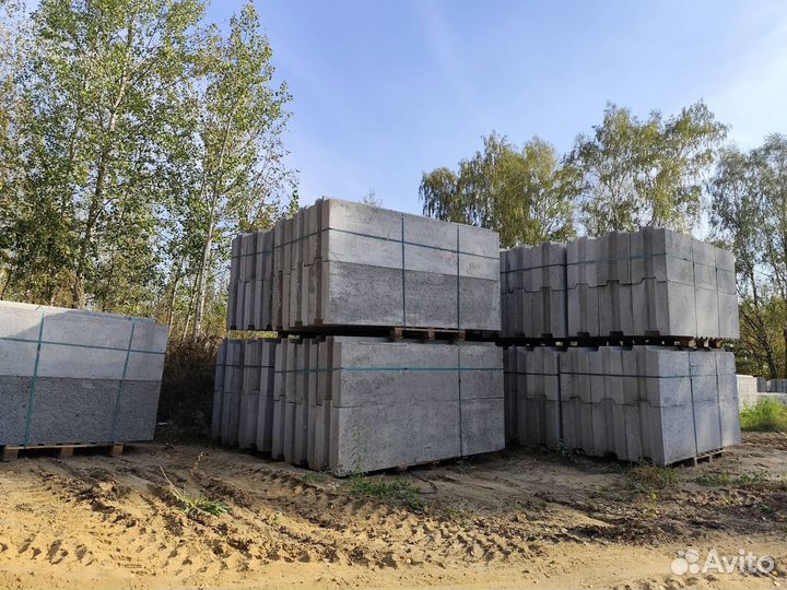 Полистиролбетонные блоки в наличии и на заказ