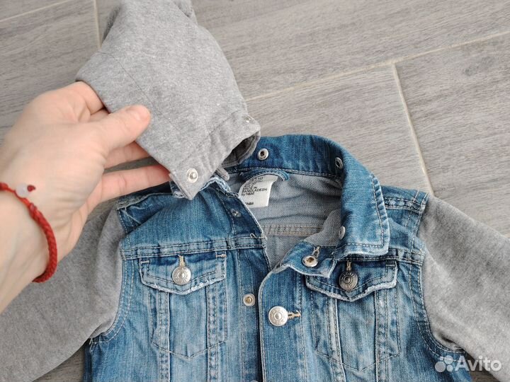 Джинсовая курточка для мальчика 4года