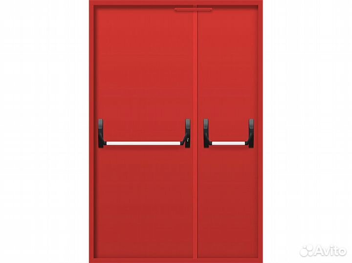 Дверь противопожарная 1620*860 7035 L дпм EI-60