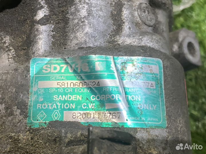 Компрессор кондиционера Renault Logan 1