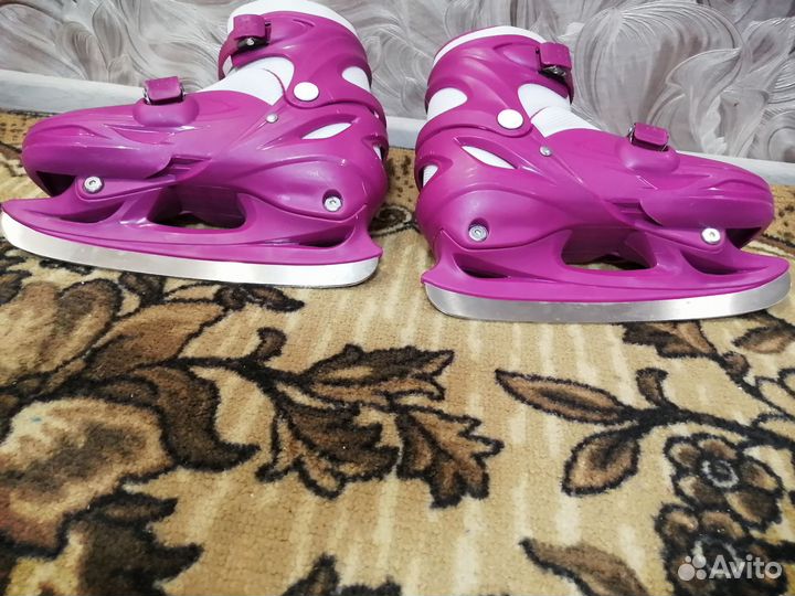 Коньки раздвижные для девочки 34 37