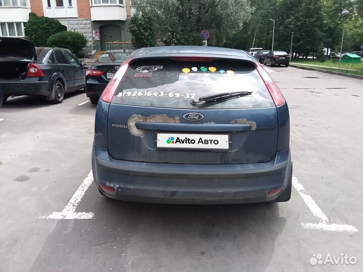 Ford Focus 1.6 МТ, 2005, 625 000 км