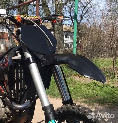 Пластик передний номер KTM SX/SX-F 2007-2012