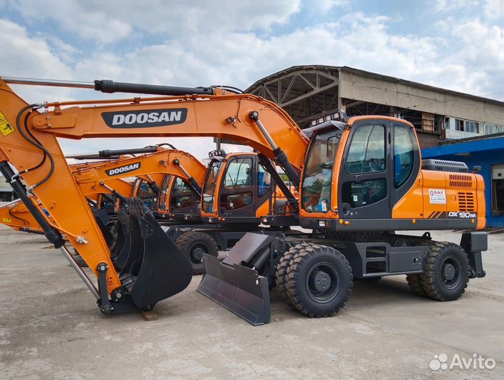 Колёсный экскаватор DOOSAN DX190W, 2023