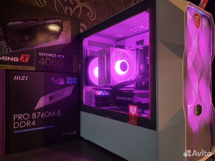 Новый Пк Core i5 12400F/B760-MSI-RTX4060 Gaming X