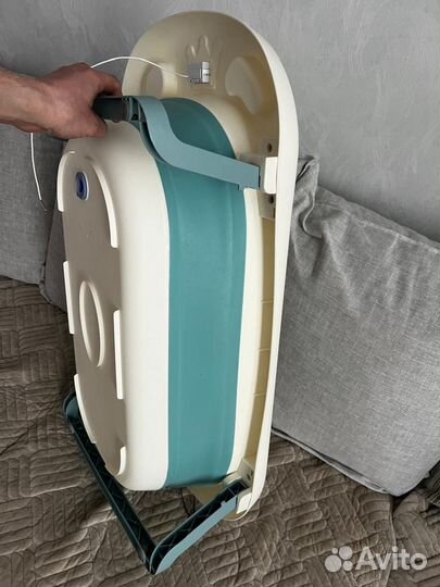 Ванночка для купания с термометром