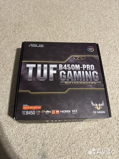 Продаю материнская плата asus TUF B450M-PRO gaming