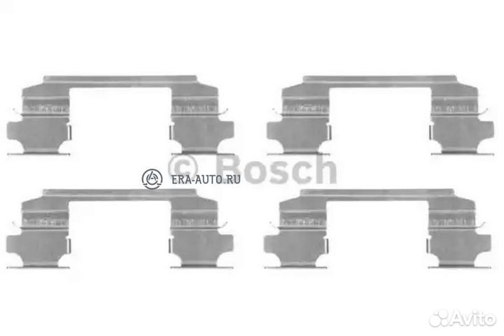 Bosch 1987474436 Комплект колодок тормозных передн